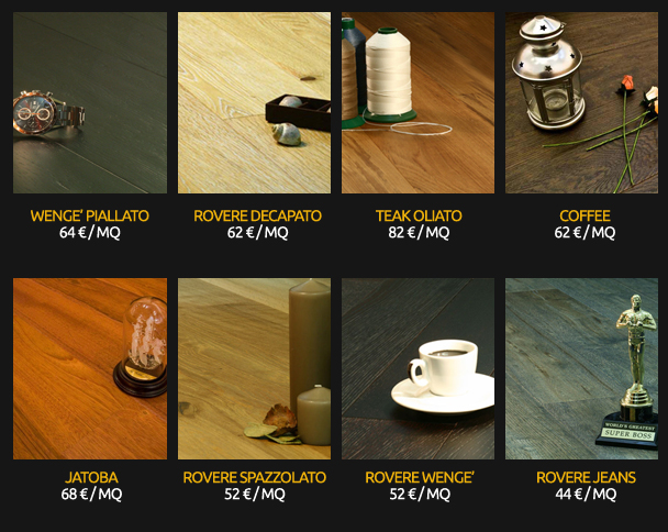 parquet prefiniti scontati